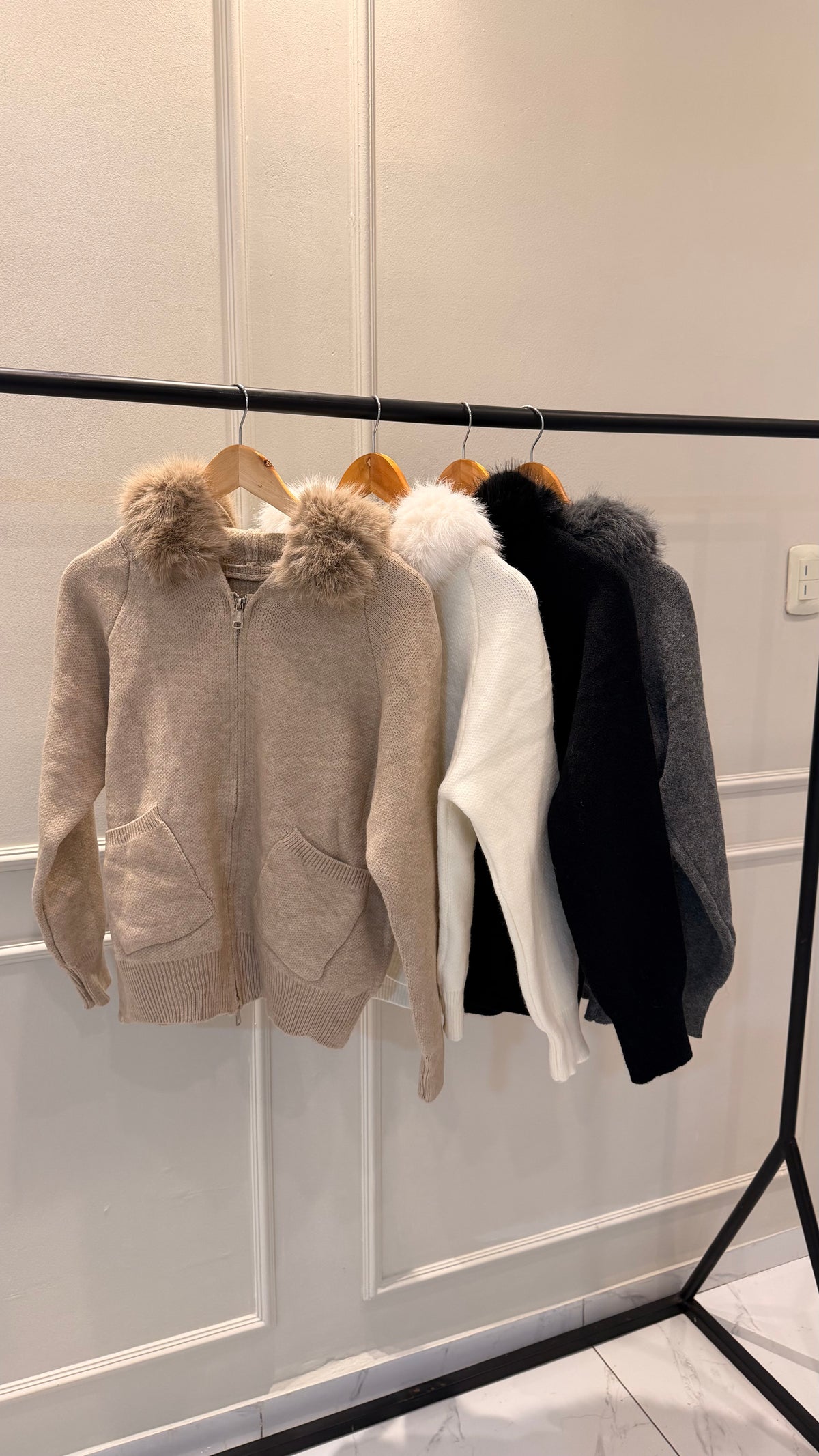 Chaqueta peluche