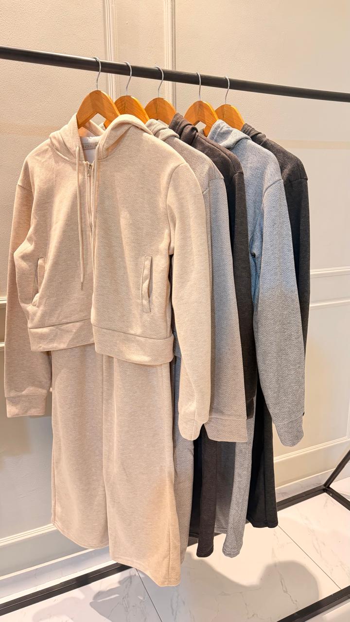 Conjunto texturado con Frisa