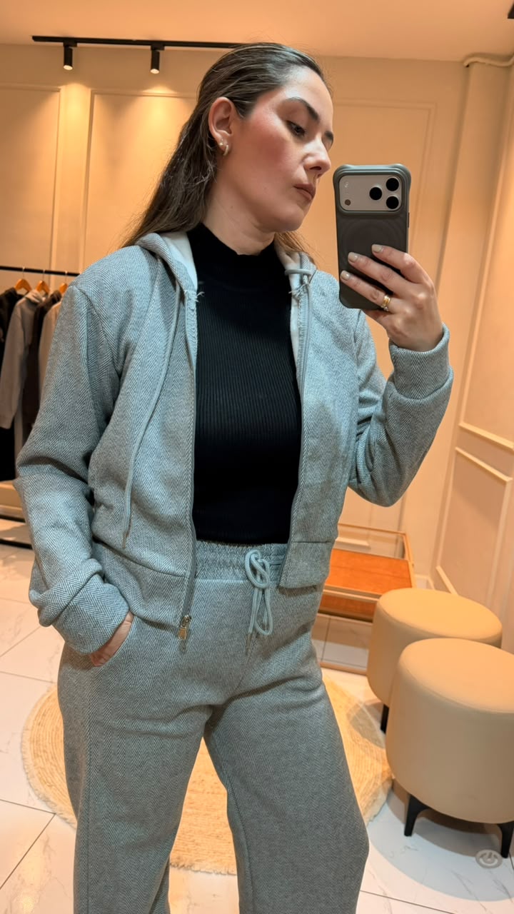 Conjunto texturado con Frisa